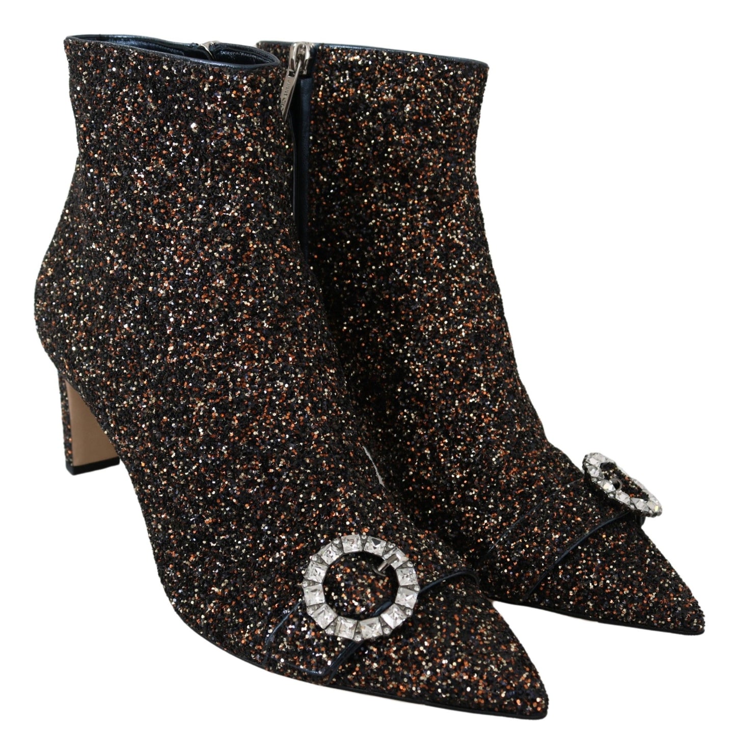 Jimmy Choo Hanover Heeled Glitter Boots