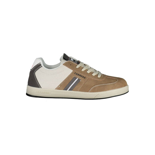 Brown ECO Leather Men Sneaker