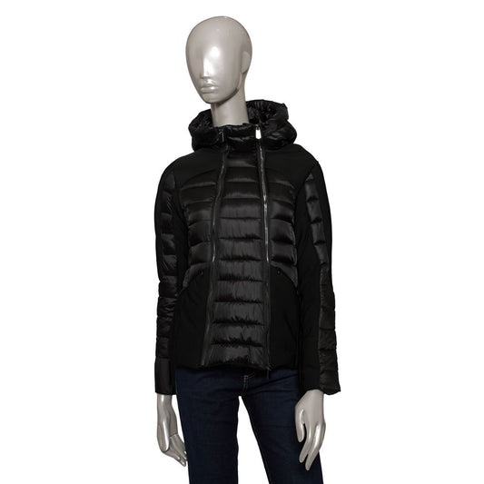 "Black Polyester Women Jacket"