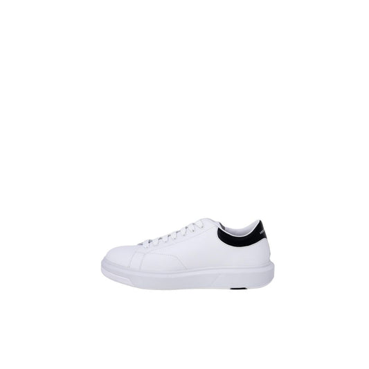 Black And White Leather Sneaker