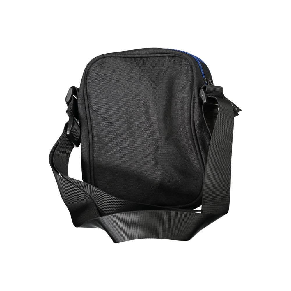 Black Polyester Shoulder Bag