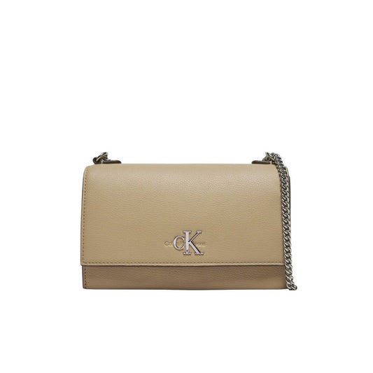 Beige Recycled Polyester Handbag