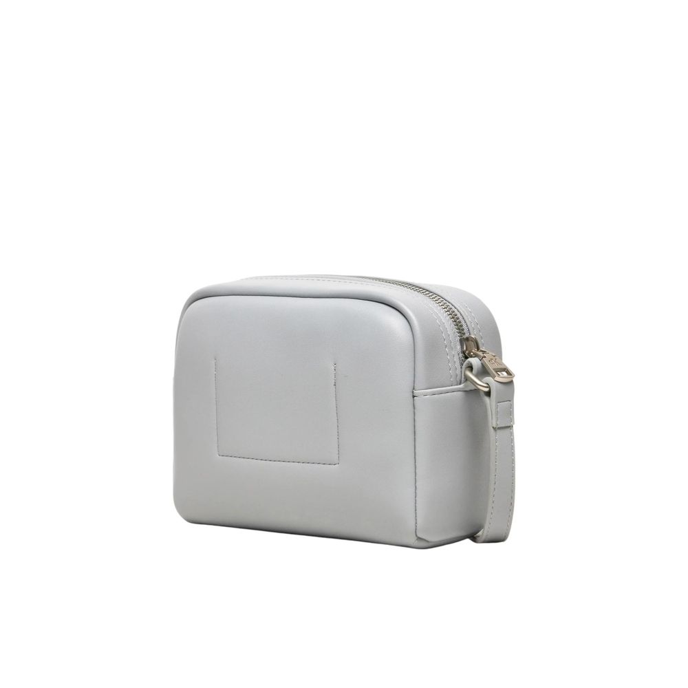 Gray Polyethylene Handbag