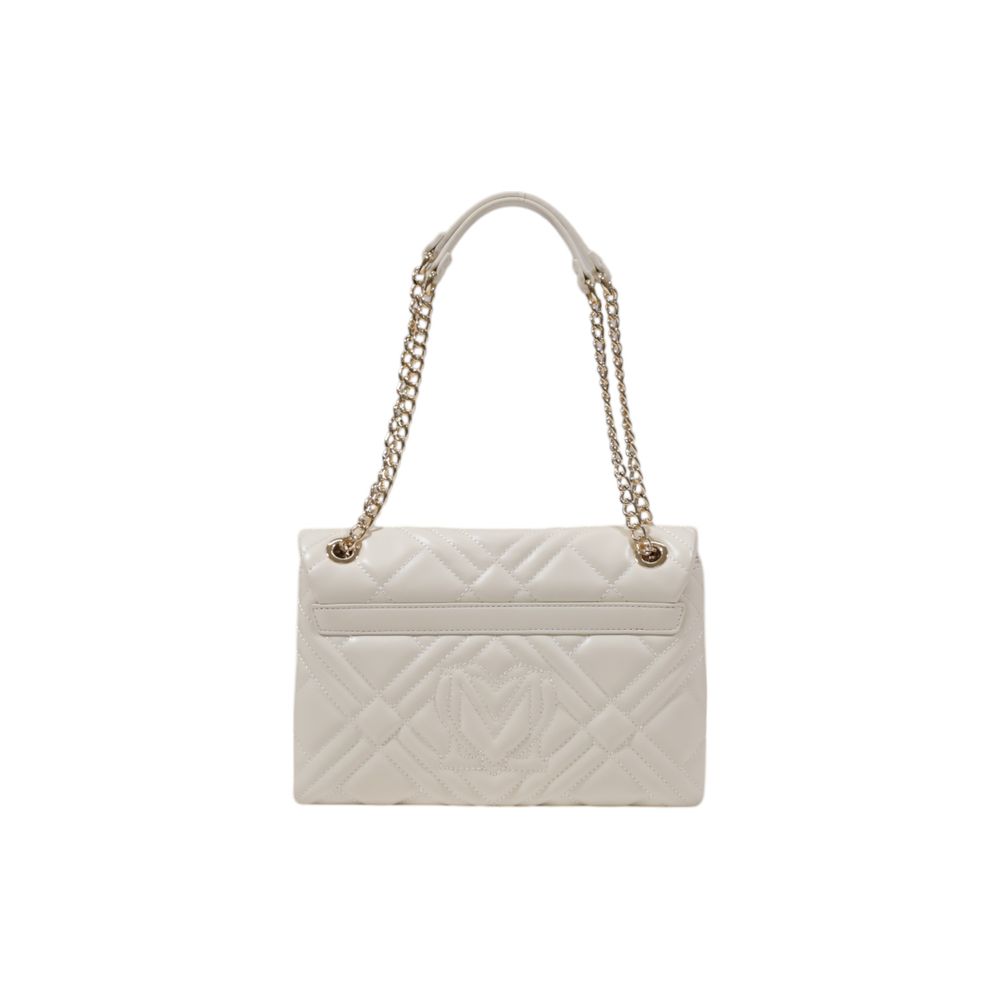 Beige Polyethylene Handbag