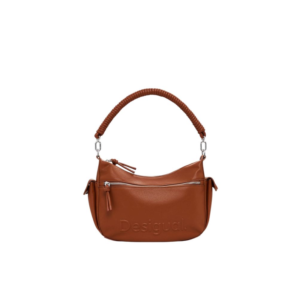 Brown Polyethylene Handbag