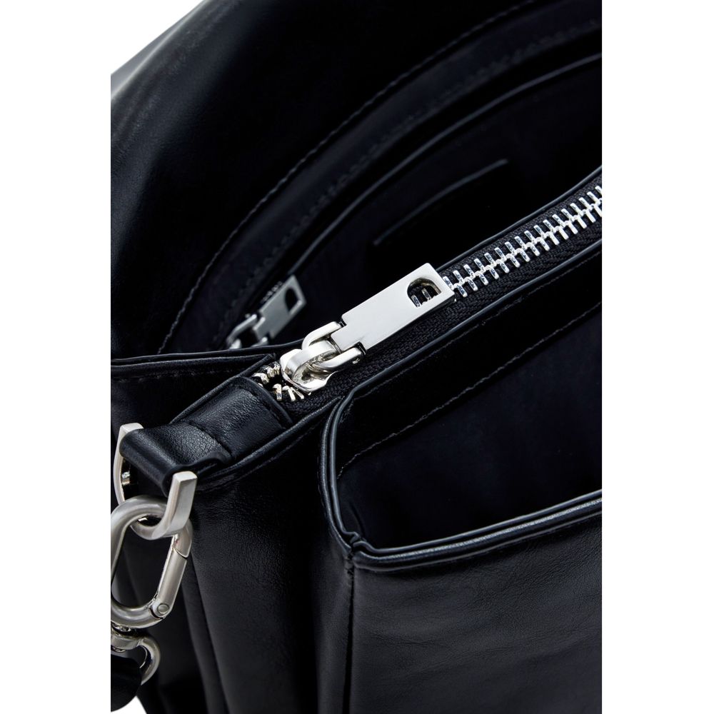 Black Polyethylene Handbag