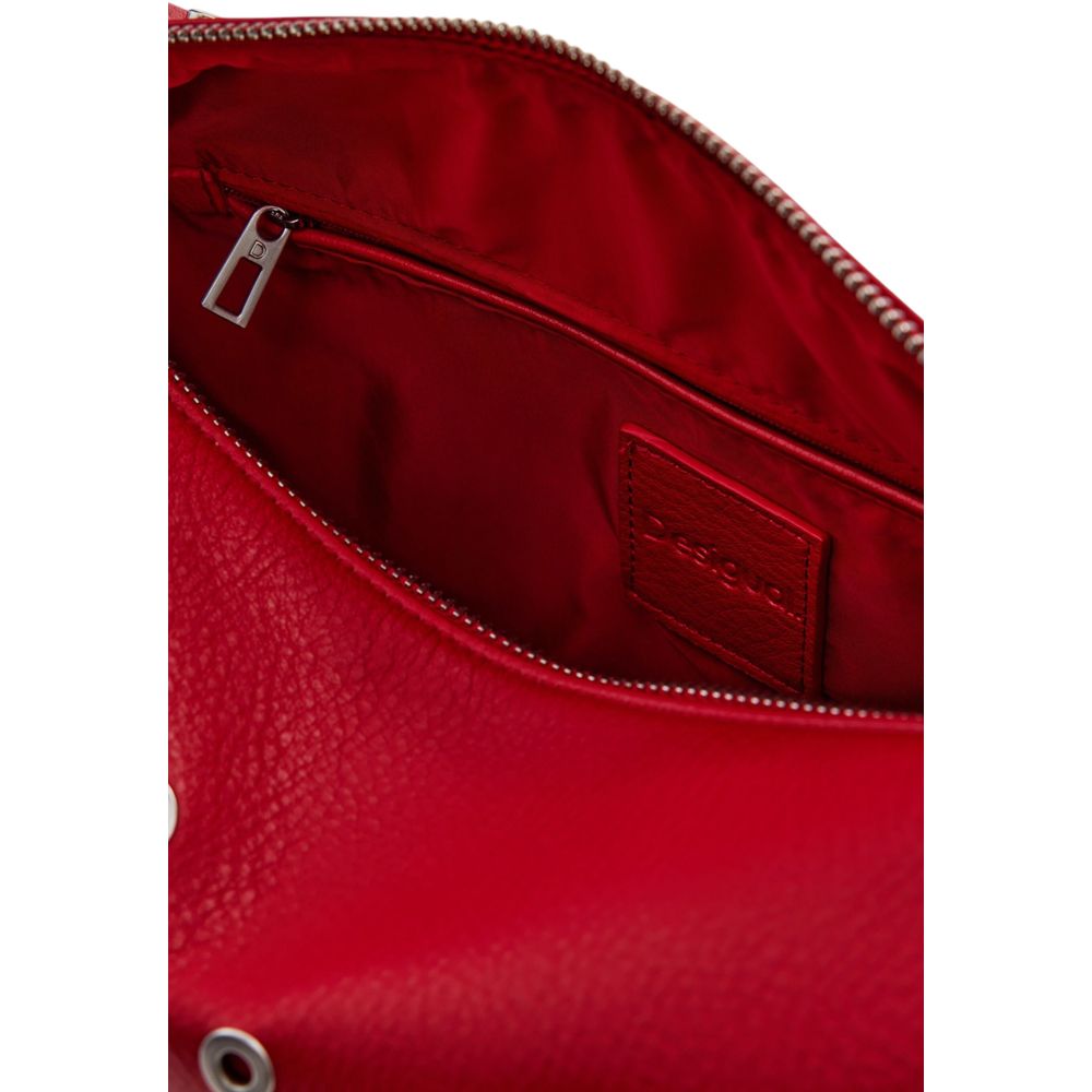 Red Polyethylene Handbag