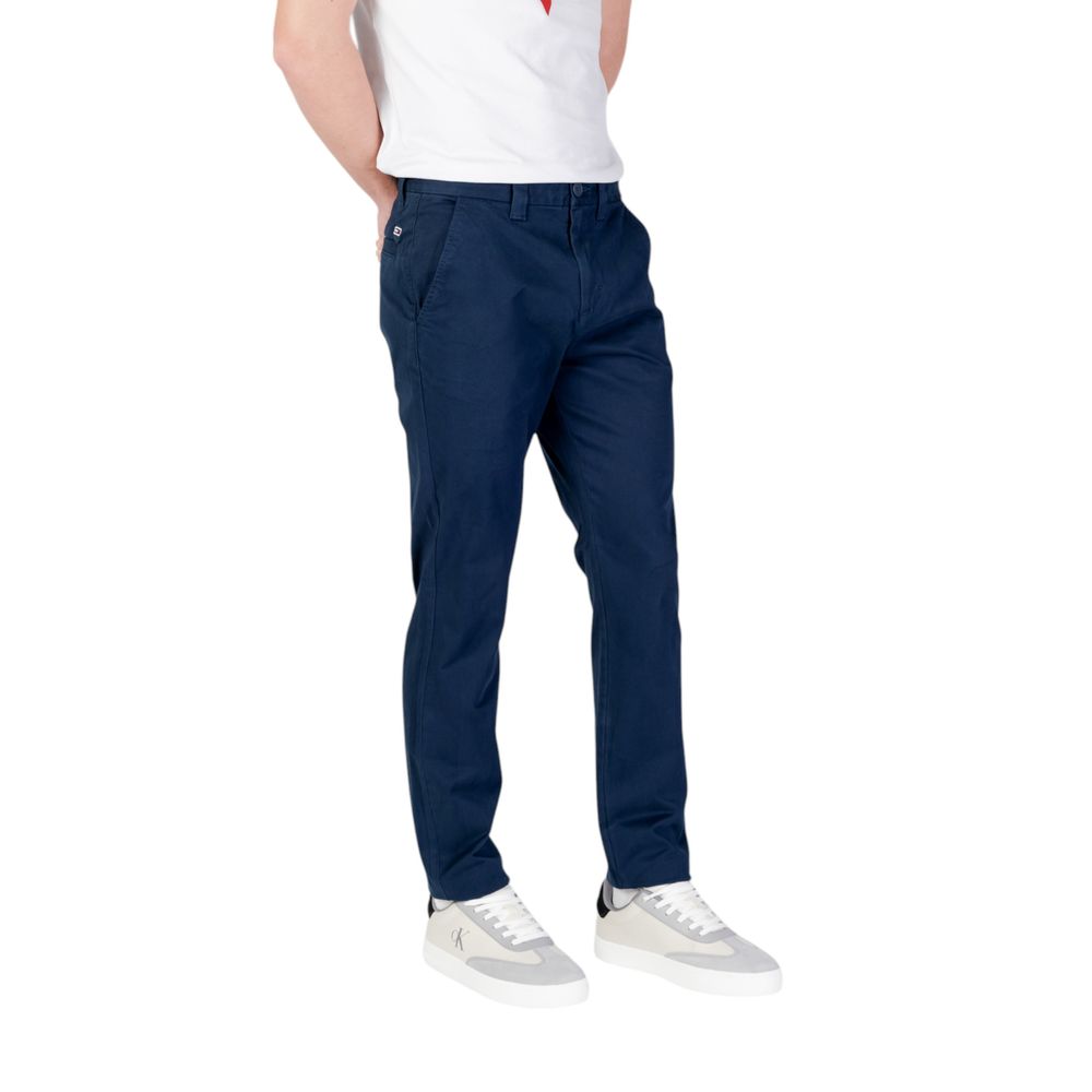 Blue Cotton Jeans & Pant