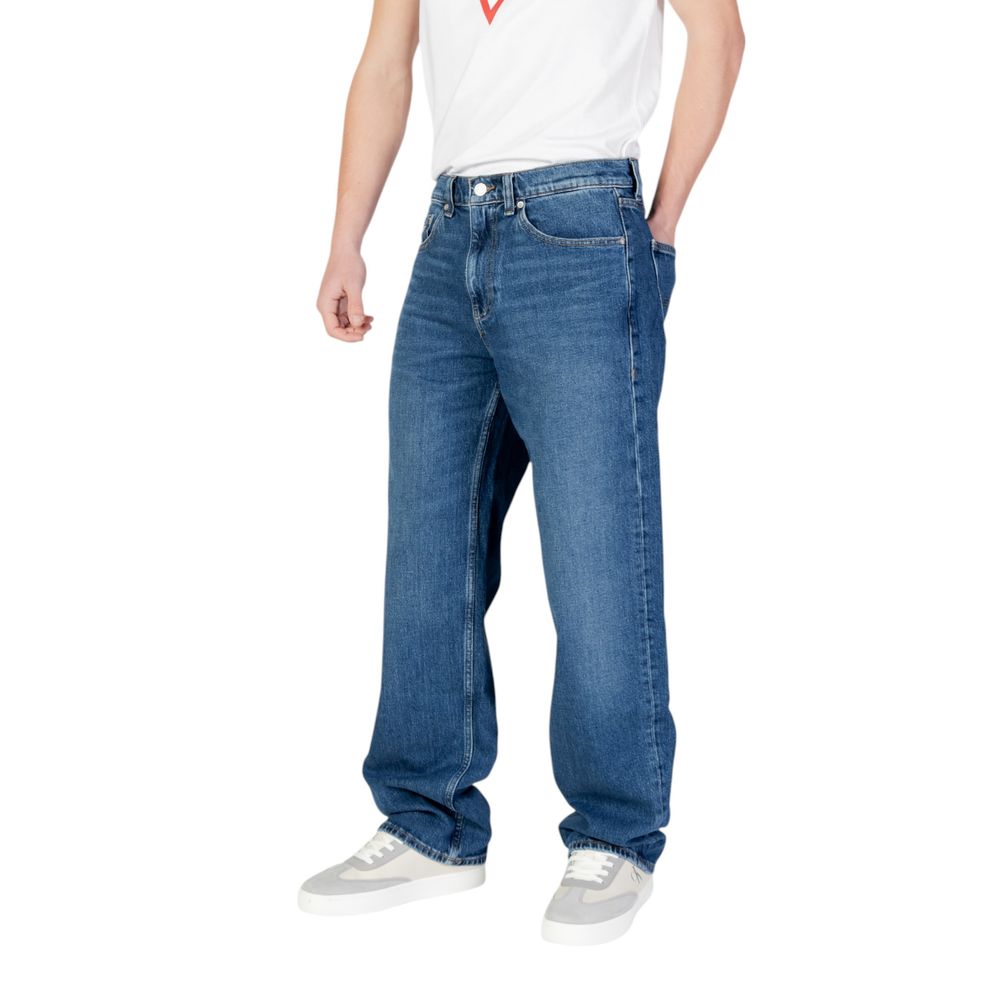 Blue Cotton Rigenerato Jeans & Pant