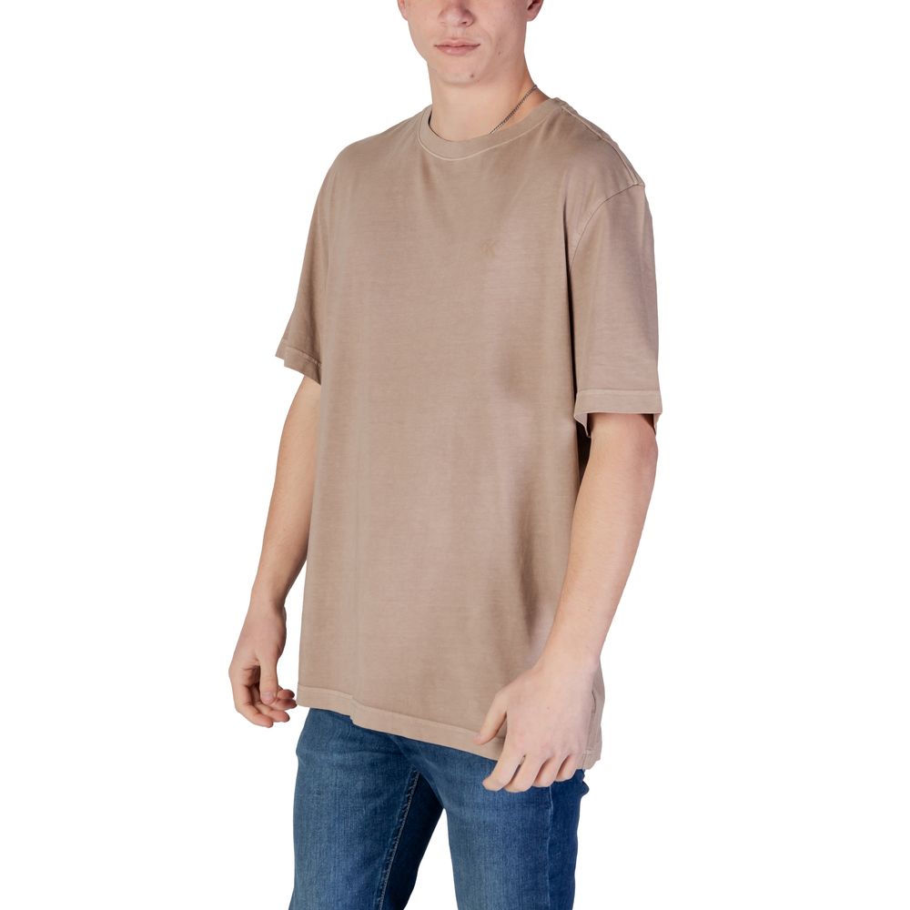 Gray Cotton Rigenerato T-Shirt